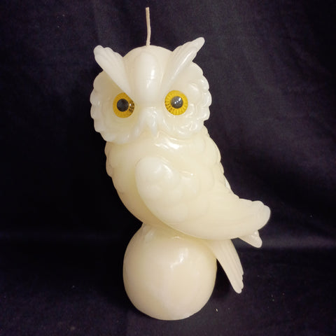 VTG Figural Owl Candle