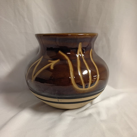 Saguaro Stoneware Art Pottery Vase