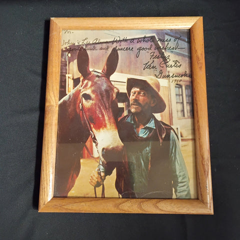 Gunsmoke TV Show Promo Photo - Autographed!