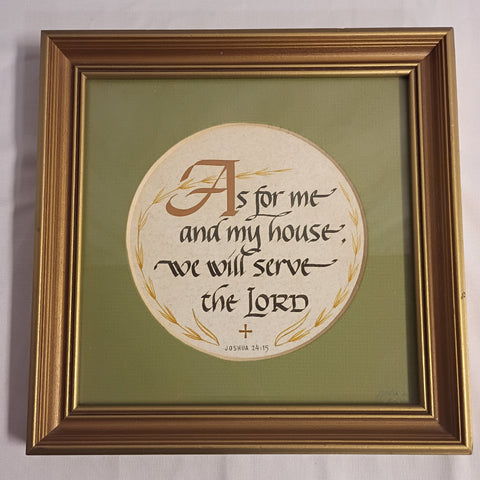 Biblical Calligraphy Art