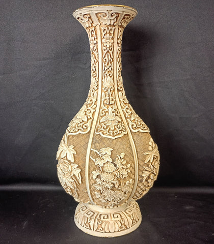 Ivory & Brass Vase