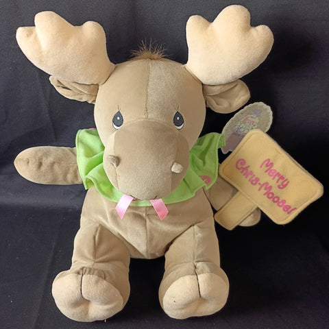 Precious Moments Christmas Moose Plush