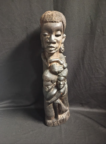 VTG East African Makonde Tree of Life Sculpture