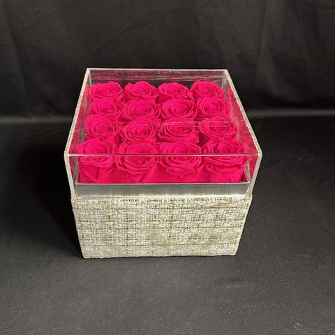 Preserved Pink Roses