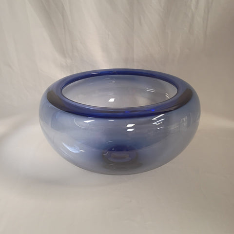 Royal Copenhagen Large Art Glass Centerpiece Bowl