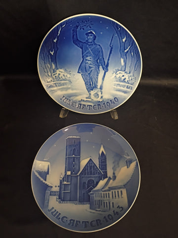 Lot of 2 Rare Bing & Grondahl 1943 & 1949