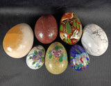 Lot of 7 Decorative Eggs