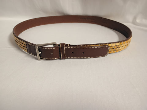 Tommy Bahama Woven Leather Belt