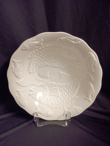 Portuguese Fish Motif Serving Bowl