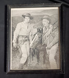 VTG Wagon Train TV Show Promo Photo - Autographed!