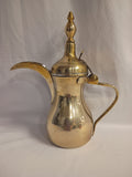 Dallah brass coffee pot