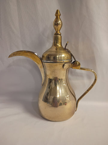 Dallah brass coffee pot