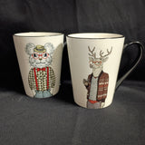 Hipster Animal Mugs