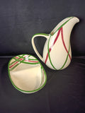 VTG Vernonware Snack Dish & Pitcher