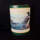 VTG Duck Motif Trash Can