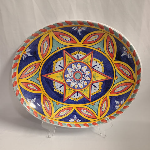 Peruvian Art Pottery Platter