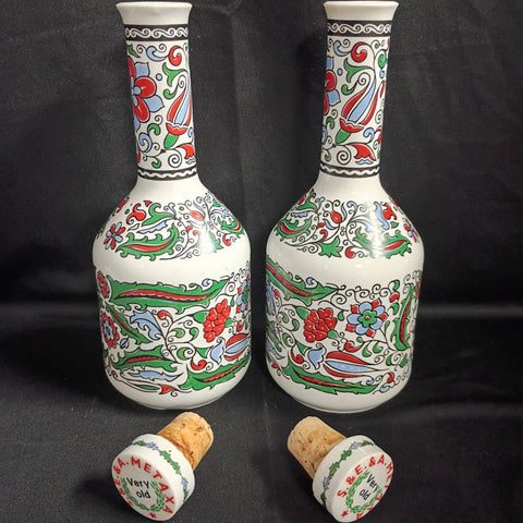 VTG Greek Decanters