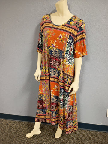 Johnny Was Bamboo Floral Dress