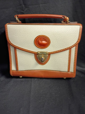 VTG Dooney & Bourke All-Weather Leather Shoulder Bag