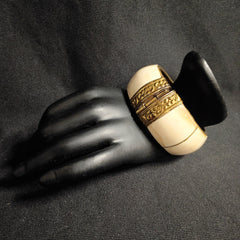 VTG Indian Horn & Brass Bangle
