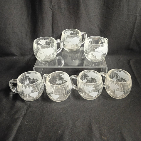 VTG Nestle Globe Mugs