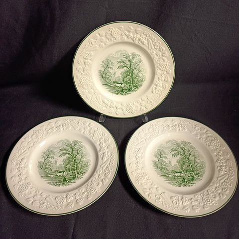Set of 3 VTG George Jones & Sons Plates