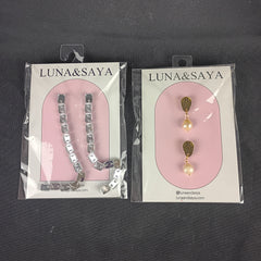 Two NEW Pairs of Luna & Saya Earrings
