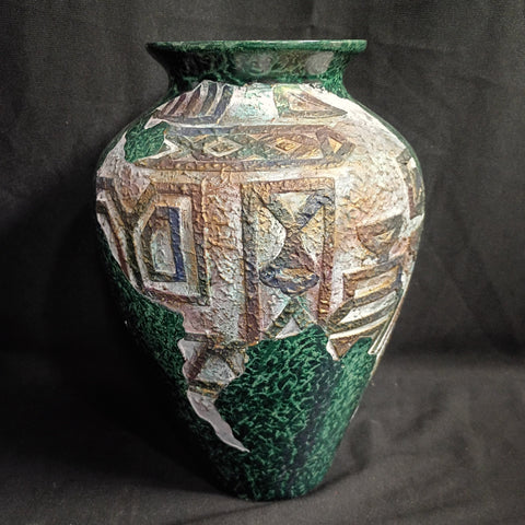 VTG Tribal Relief Vase