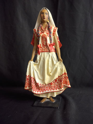 Our Lady of Guadalupe Mexican Folk Art Figure
