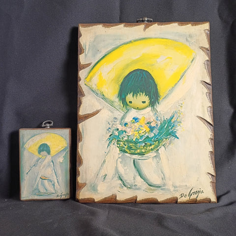 VTG Ted De Grazia Prints on Wood