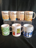 Mixed Lot of 7 International Starbucks Mugs