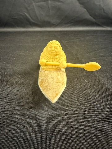 VTG Inuit Caribou Bone Figurine