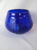 VTG Belgian Handblown Cobalt Vase