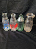 VTG Glass Soda & Milk Bottles