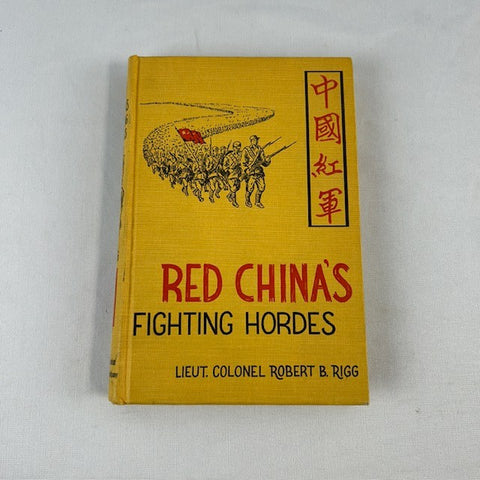 Red China's Fighting Hordes Book