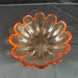 VTG Indiana Art Lotus Flower Serving Bowl