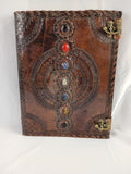 Leather & Crystal Journal / Sketchbook
