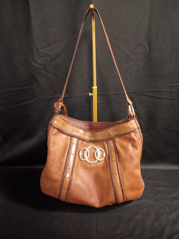 Brighton Brown Leather Hobo Bag