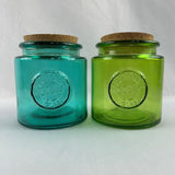 San Miguel 100% Recycled Glass Canisters