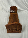 VTG Indian Elephant Book Ends