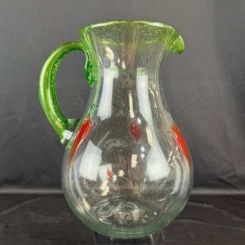 Art Glass Pepper Pitcher