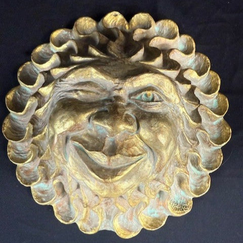 R. Vandamme Sunface Wall Sculpture