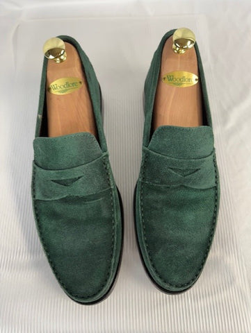 TOD'S Men's Suede Penny Loafers Sz 9