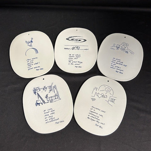 VTG Royal Copenhagen Wall Plaques by Piet Hein