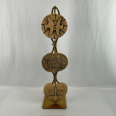 VTG 1970s Christian Wall Hanging