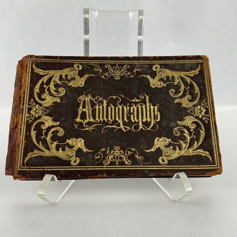 Antique Autograph Book