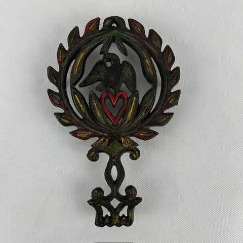 VTG Cast Iron Eagle Trivet