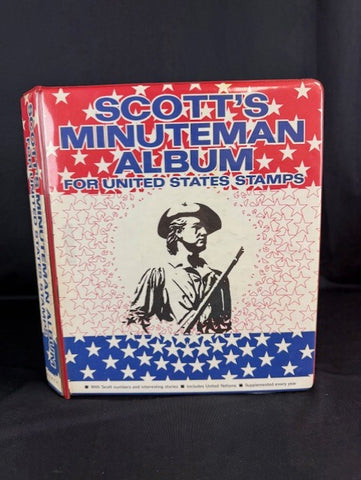 VTG Scott's Minuteman Album for US Stamps
