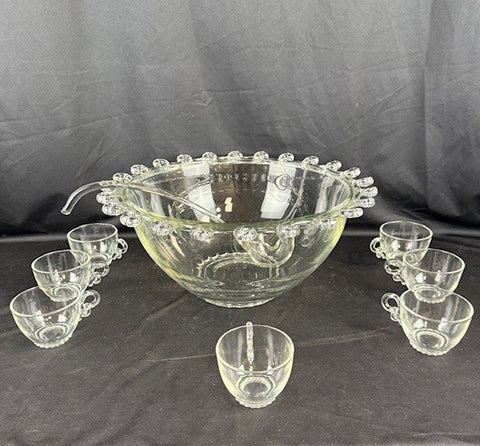 Helsey Lariat Punch Bowl Set