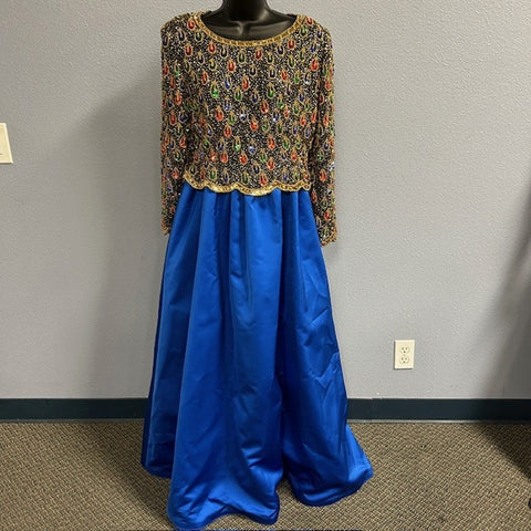 VTG George Couture Gown Sz 12